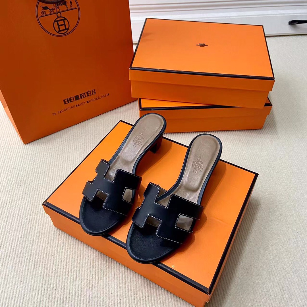 에르메스 올수공 오아시스 슬리퍼 샌들 스위프트 42